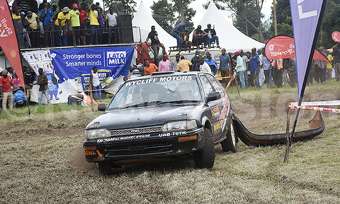 Two injured as Ssebuguzi takes day one in the UMC rally Two injured as Ssebuguzi takes day one in the UMC rally