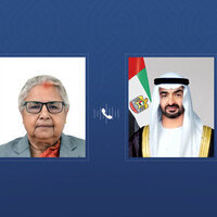 UAE President and Prime Minister of Nepal discuss implications of military escalation in the region
