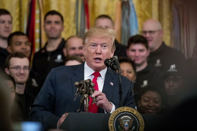 Poll: Trump Winning Over Former Military Members