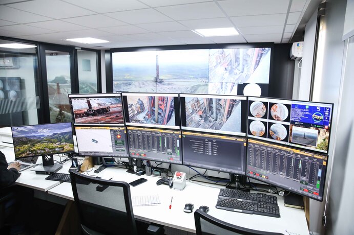 Centro de Operações Remotas no Complexo Minas-Rio