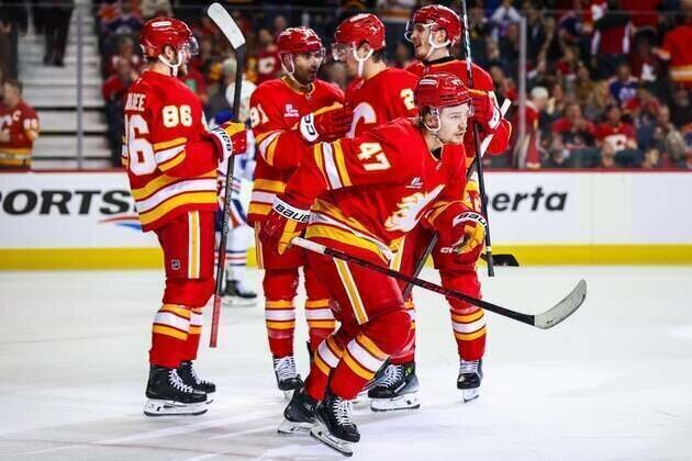 Flames take Battle of Alberta with tight win over Oilers