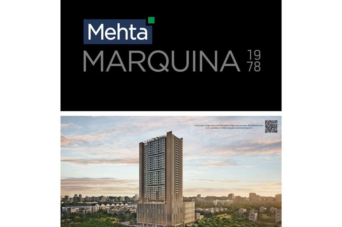 Mehta Realty perfects the art of balance with Mehta Marquina, East Goregaon's tranquil oasis where indulgent luxury meets conscious living