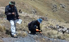  Surface sampling at Corona in southern Peru