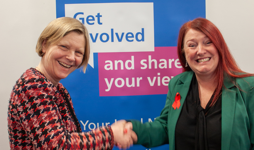 Emma Woollett and Tracy Hopkins (c) Lancashire and South Cumbria ICB 