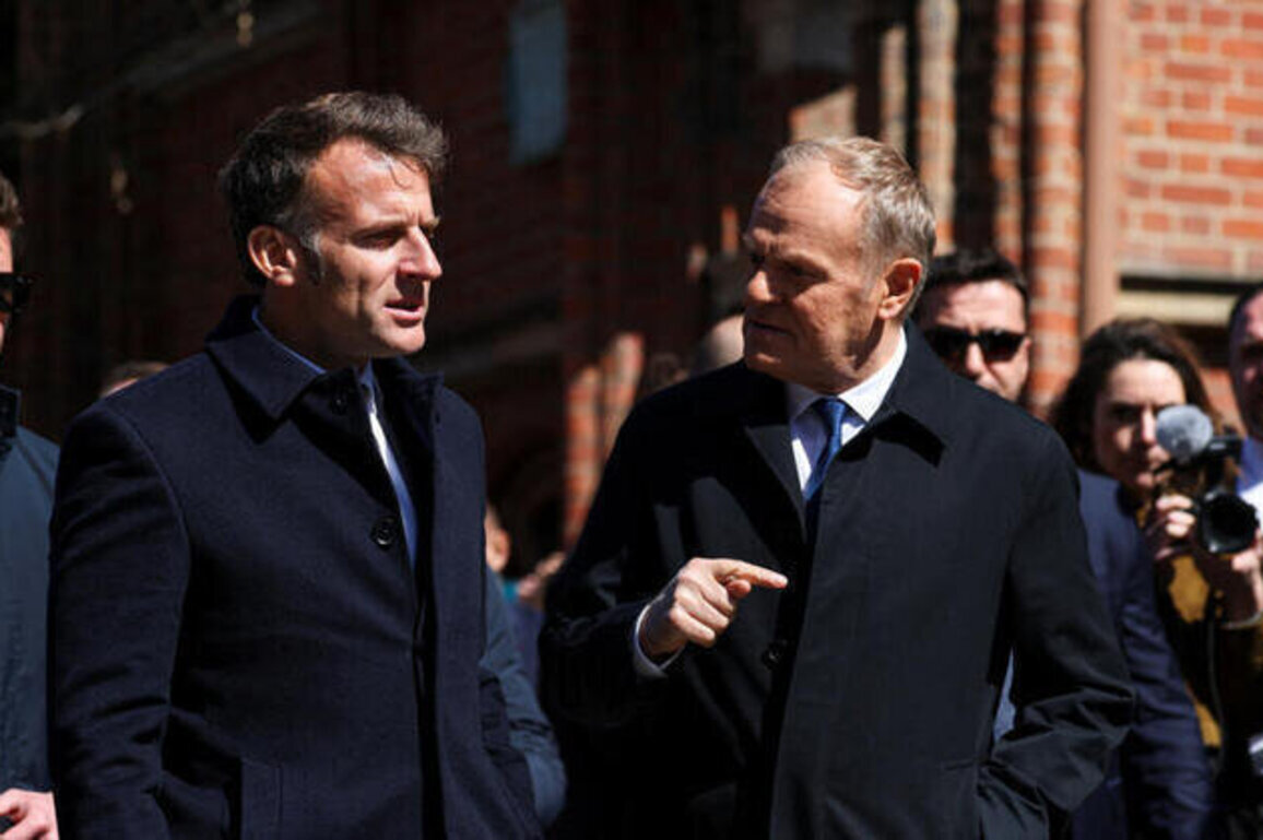 Macron meets Tusk in Poland to discuss European defence collaboration