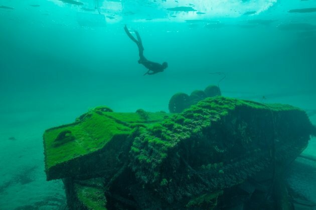 Cleaning Up Lake Baikal, One Tire At A Time