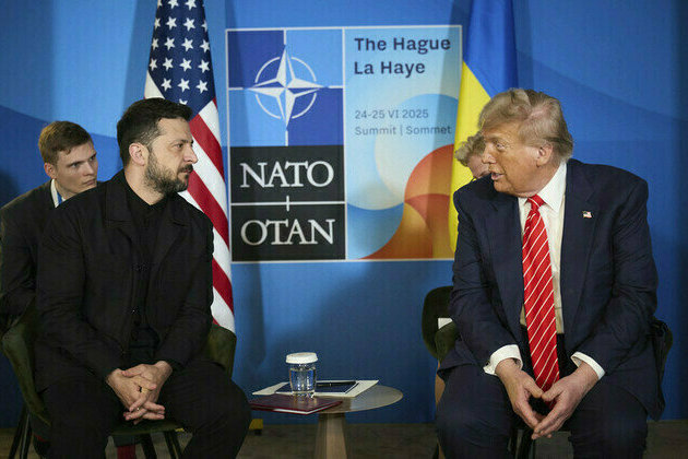 Trump denies discussing ceasefire with Zelensky