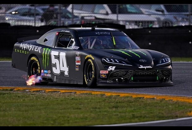 Ty Gibbs gets 1st win in Xfinity debut at Daytona road course