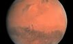 A true color image of Mars taken by the OSIRIS instrument on the ESA Rosetta spacecraft during its February 2007 flyby of the planet.