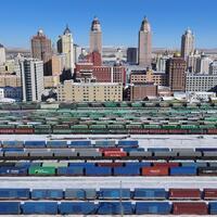 China-Europe freight train services support supply chains amid global strains