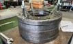  A large diameter EziTite Head Nut at Technofast’s warehouse in Queensland, as it is prepared for dispatch to a mining customer.