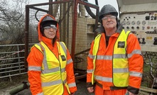 Ian Rippin, MCS CEO, and Alison Hardman, secretariat at MCS, on-site checking out the GSHPA audit procedures. Credit: GSHPA