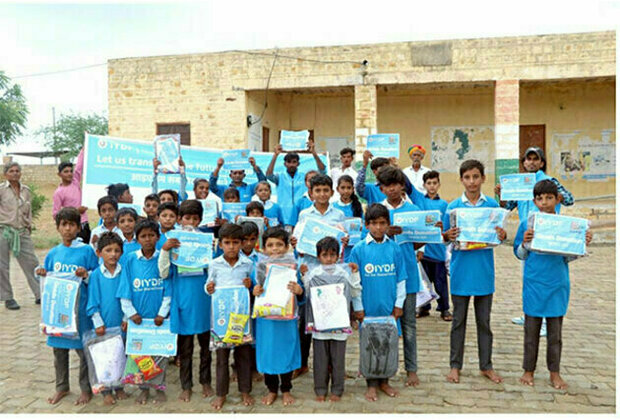 IYDF and Rome Desert Camel Safari Bring Warmth and Care to Orphans in Jaisalmer