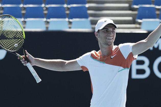 Serb marches on in Australia after vowing to avenge Djokovic