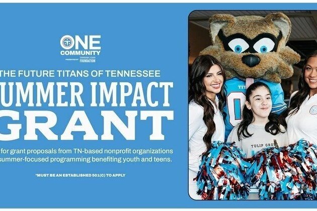 2026 Future Titans of Tennessee Youth Summer Impact Grant