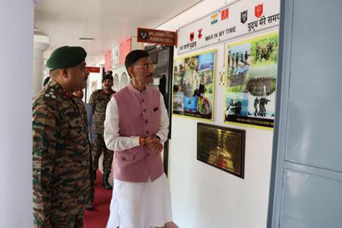 Union MoS Sanjay Seth visits Trivandrum military station to review ongoing developmental projects