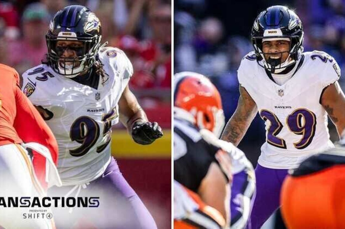 Ravens Activate Two Key Defenders to 53-Man Roster
