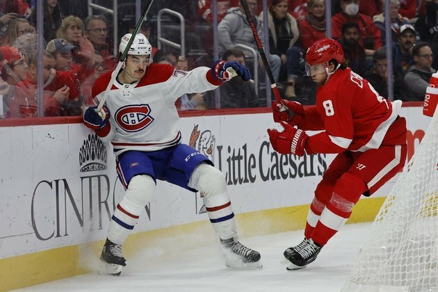 Red Wings in search of momentum at Montreal