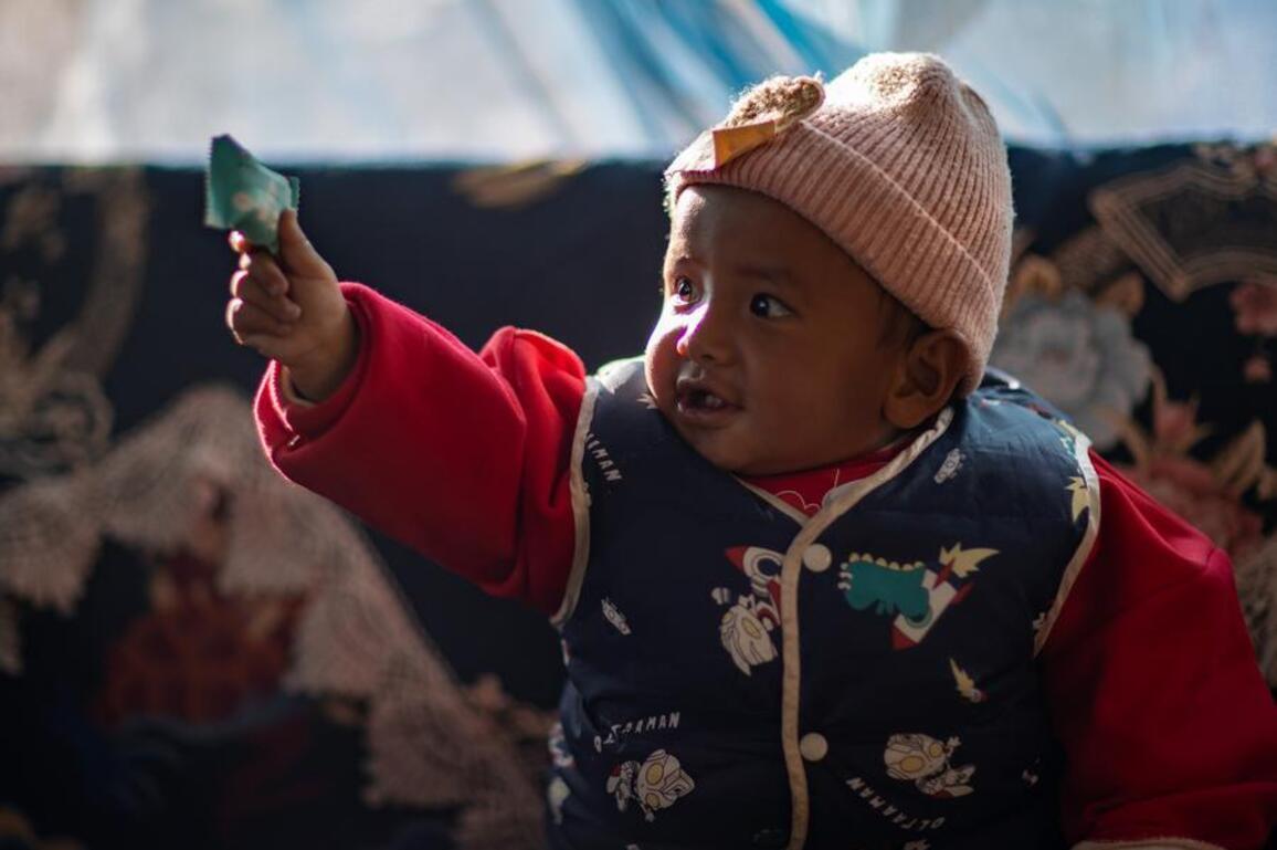InXizang | Baby born after earthquake grows up in Tingri County, SW China's Xizang