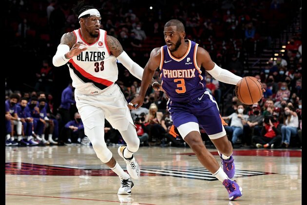 CJ McCollum, Blazers get jump on Suns in rout