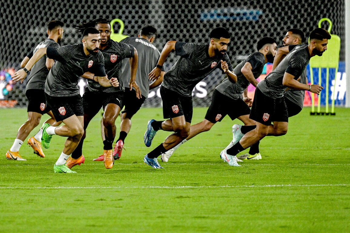 (SP)INDONESIA-JAKARTA-FOOTBALL-FIFA WORLD CUP-ASIAN QUALIFIER-BAHRAIN-TRAINING