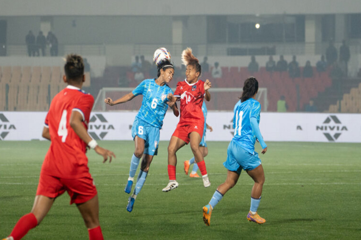Nepal ride Sabitra Bhandari's brace to beat Blue Tigresses