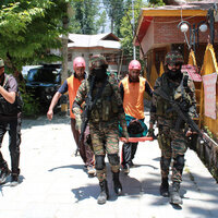 J-K: Ganderbal Police conducts mock drills ahead of Shri Amarnath Yatra 2026 and annual Mela Kheer Bhawani