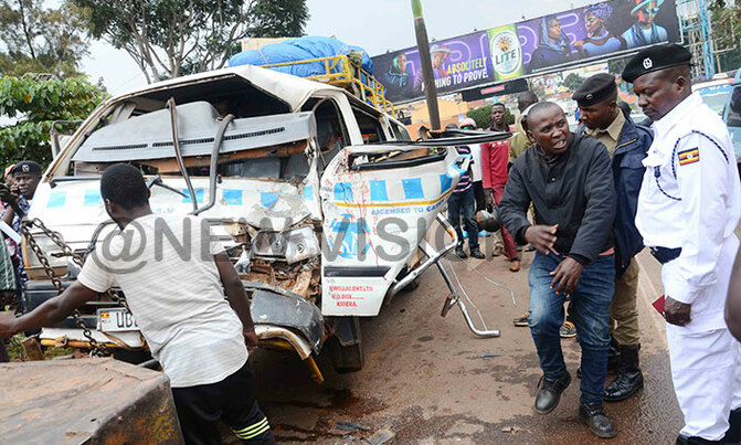 Lugogo accident injures 16 Lugogo accident injures 16