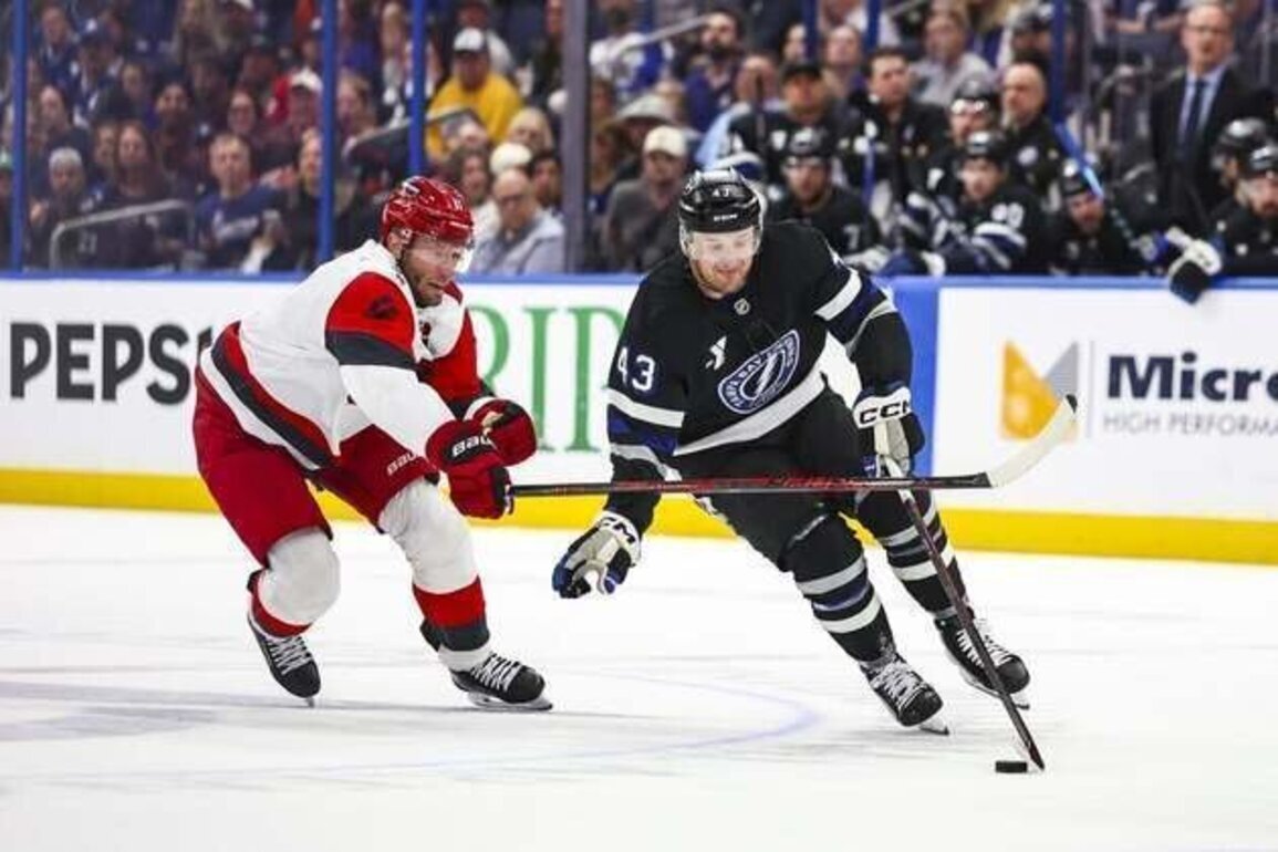 Hurricanes never trail in marquee showdown with Lightning