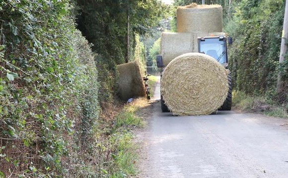 Tractor driver sentenced for hay bale accident that left cyclist with serious injuries
