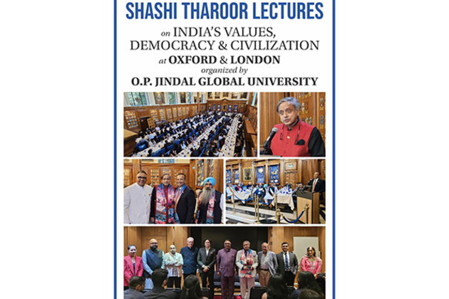 Shashi Tharoor Speaks about India's Values, Democracy and Civilization at Oxford Lectures organized by O.P. Jindal Global University