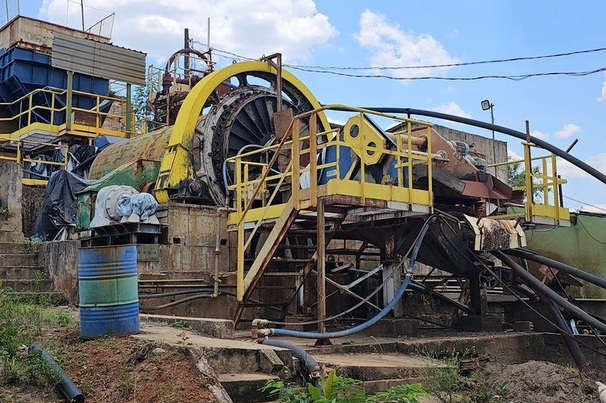 The 30tph plant at Larva