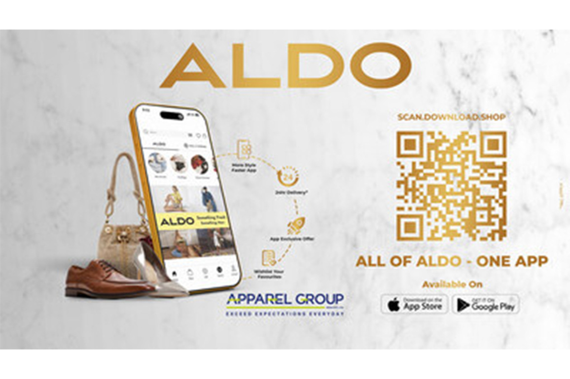 Apparel Group Strengthens Digital Footprint with the Launch of ALDO App for the Indian Market
