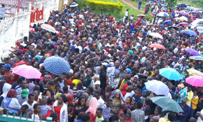 Hundreds turn up for free yellow fever jab Hundreds turn up for free yellow fever jab