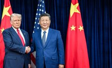 US president Donald Trump and Chinese president Xi Jinping 