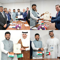 Civil Aviation Minister Naidu holds bilateral meetings with UAE, Saudi Arabia, Russia and Dominican Republic on the sidelines of Wings India 2026