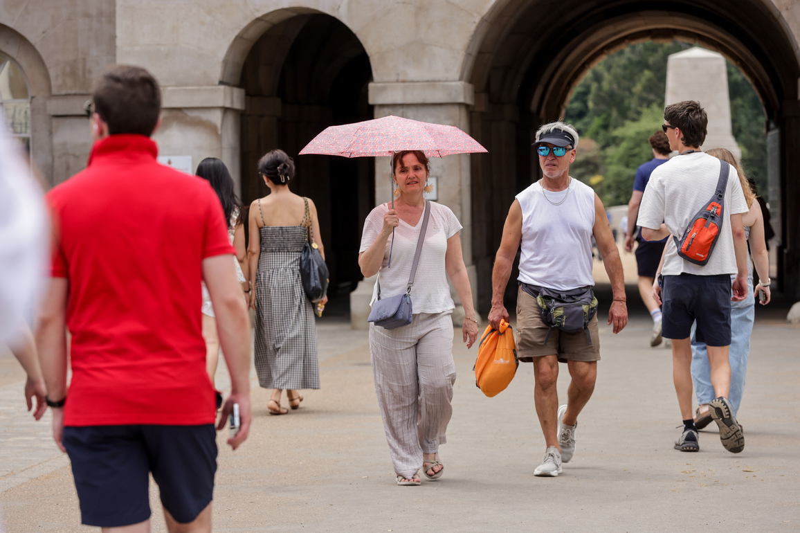 BRITAIN-LONDON-HEATWAVE