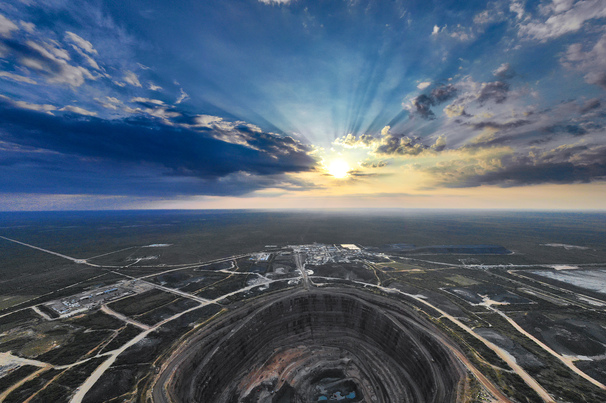 Lucara's Karowe mine in Botswana. 