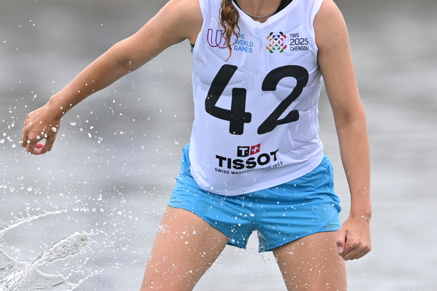 (SP)CHINA-CHENGDU-THE WORLD GAMES 2025-WATERSKI & WAKEBOARD-WOMEN'S-WAKE SURF SKIM-FINAL (CN)