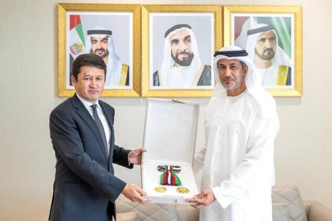 UAE President confers First-Class Order of Independence on Ambassador of Uzbekistan