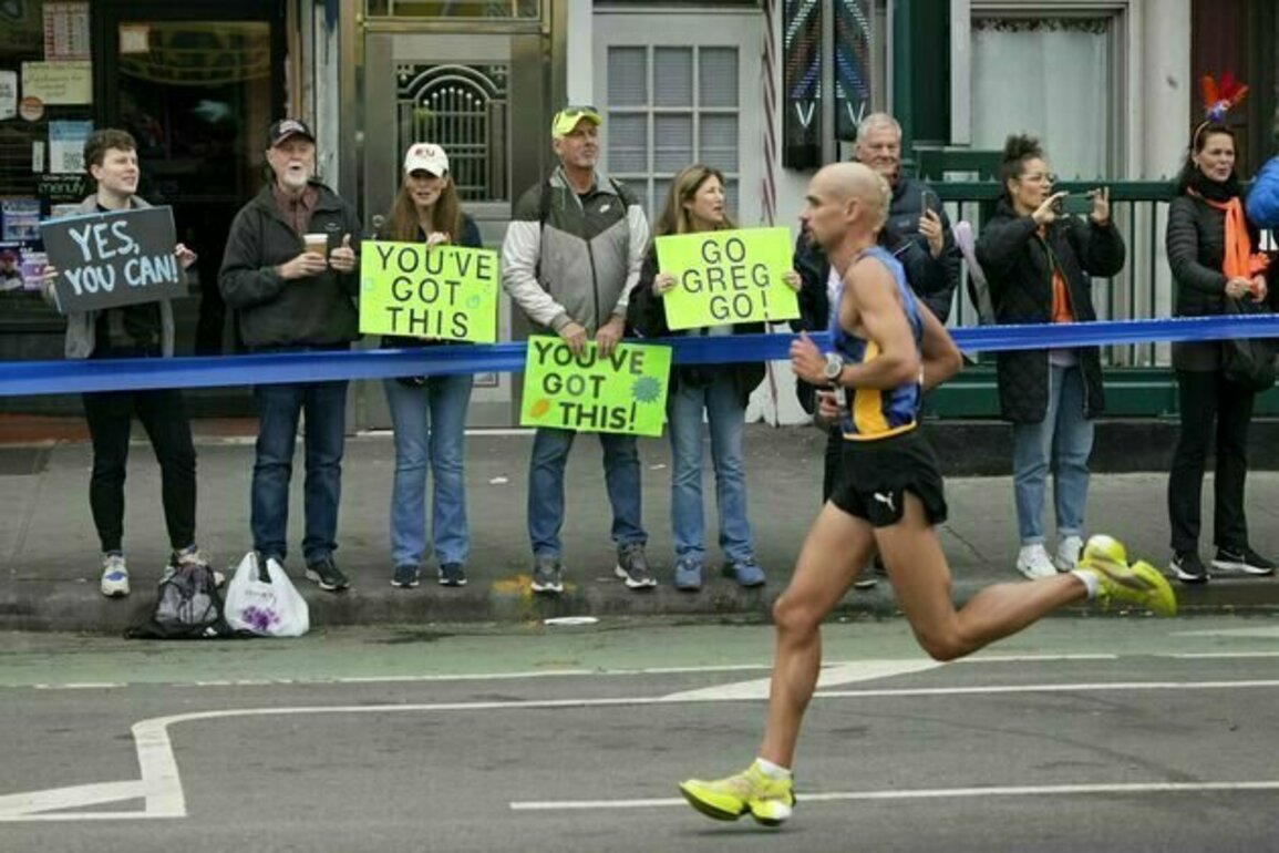Marathon runners rely on family and experts to succeed, while races rely on passionate volunteers