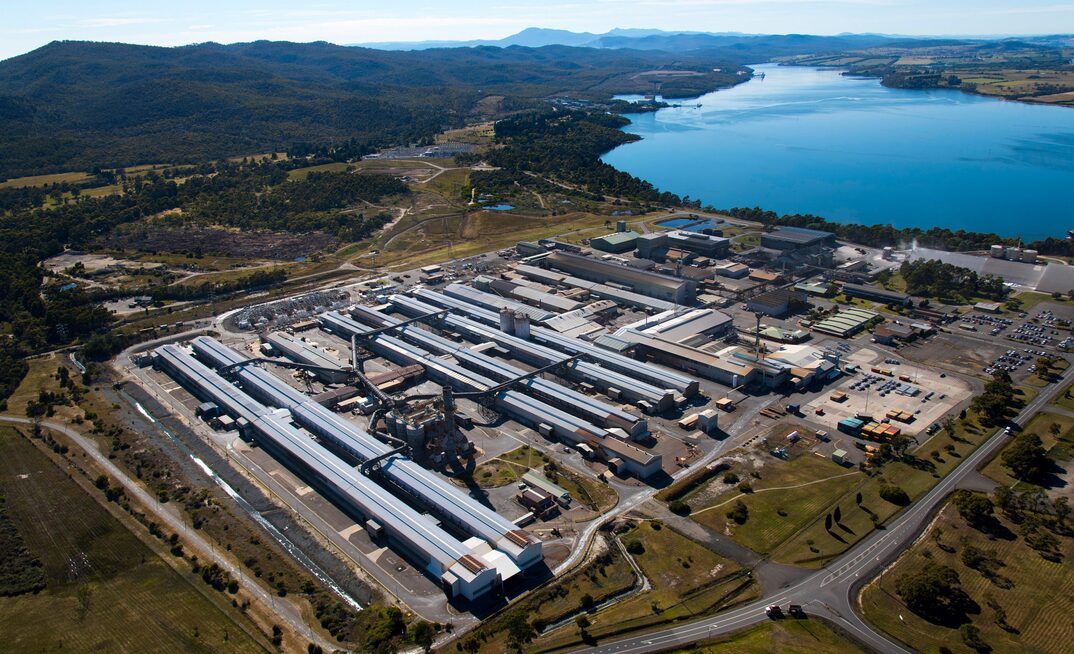 Rio Tinto's Bell Bay Aluminium smelter produces roughly 178,000t of aluminium each year.