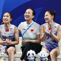 (SP)CHINA-CHENGDU-THE WORLD GAMES 2025-TRAMPOLINE GYMNASTICS-WOMEN'S SYNCHRONISED (CN)