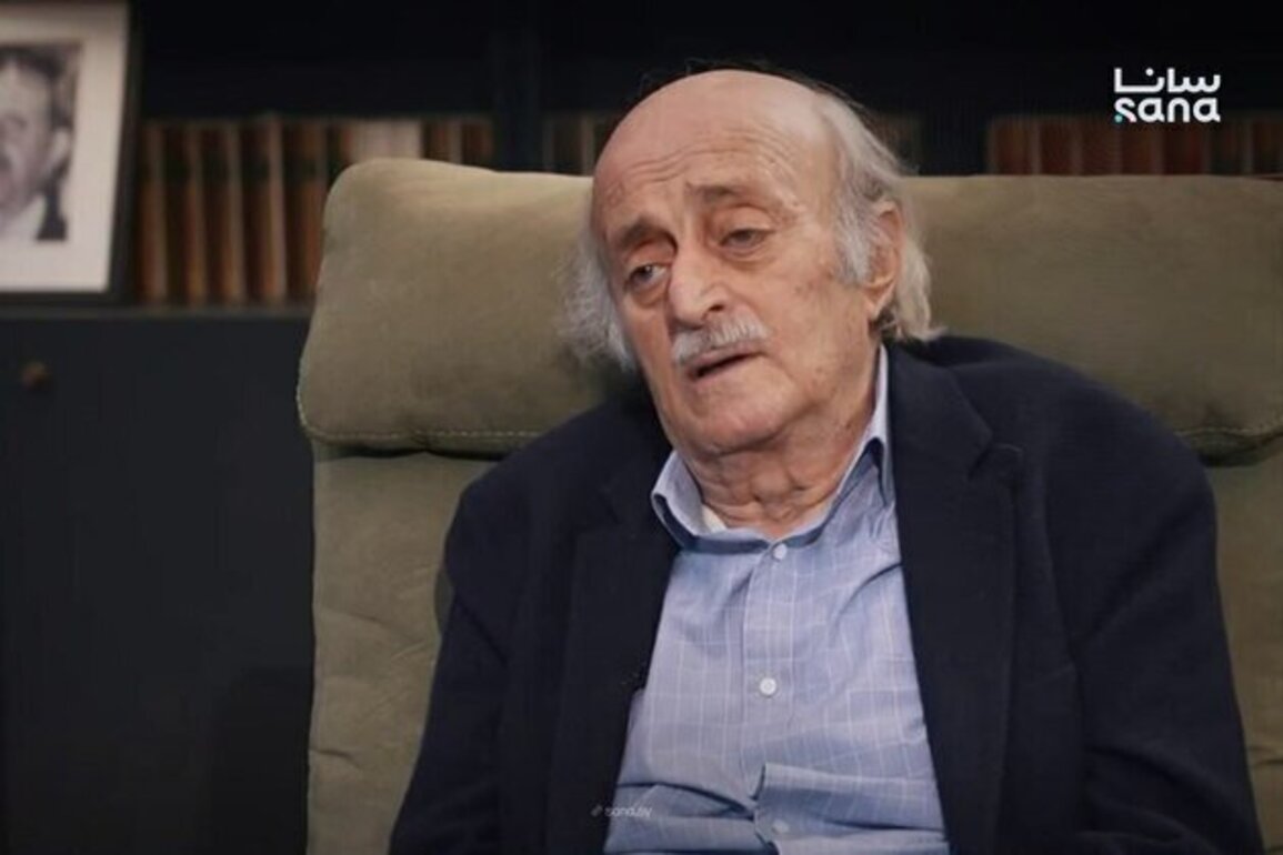 Sweida is an Inseparable Part of the Syrian Homeland, Jumblatt Says