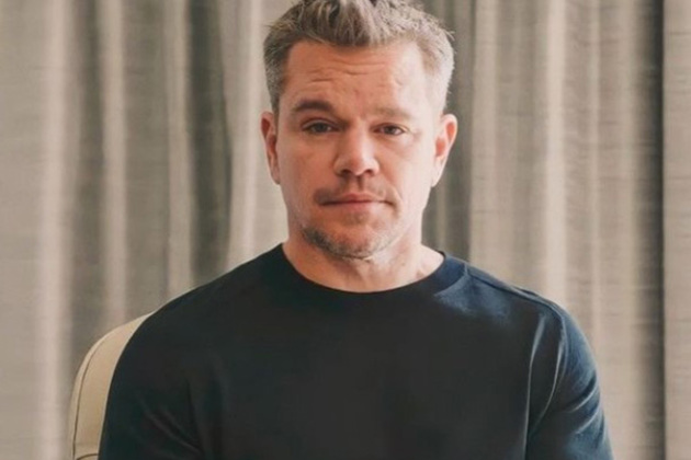 Matt Damon enjoys some time on yacht during break from 'The Odyssey' shoot , shows off his ripped physique