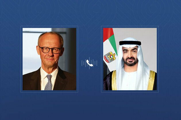 UAE President, German Chancellor discuss ways to enhance bilateral cooperation