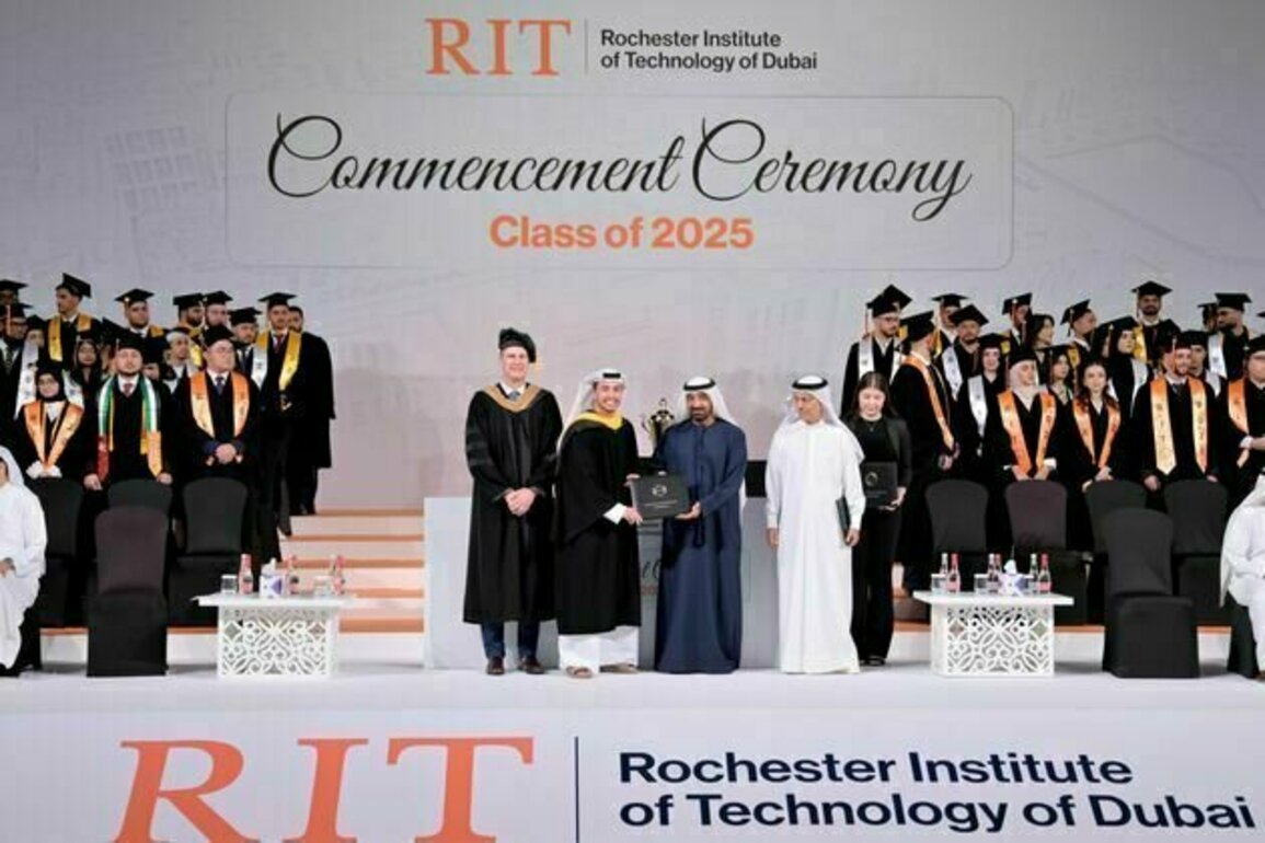 Ahmed bin Saeed attends graduation of 300 students from RIT-Dubai