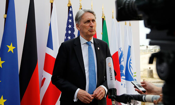 UK finance minister to quit if Johnson becomes premier UK finance minister to quit if Johnson becomes premier