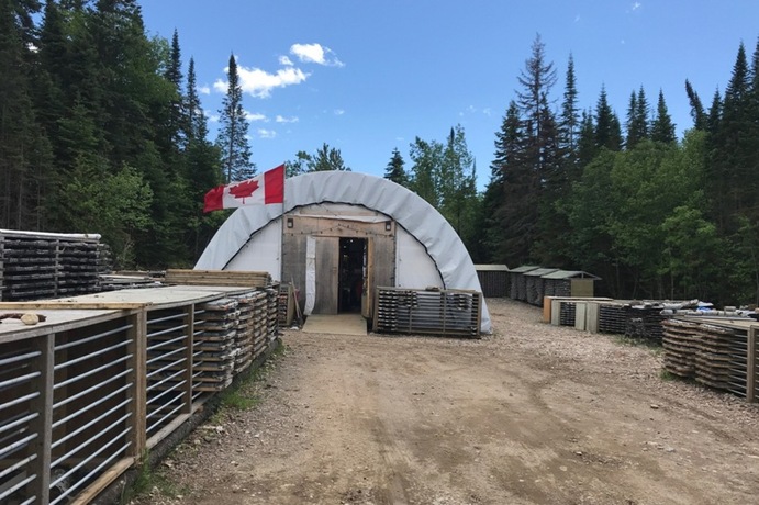 Red Pine's Wawa project in Ontario, Canada. Credit: Red Pine Exploration