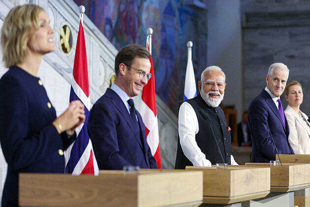 India, Nordic nations stress on WTO's central role, maritime security cooperation at Oslo Summit